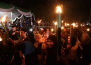 Pawai Obor 1445 H di Kab Bandung Diikuti 5.000 Warga