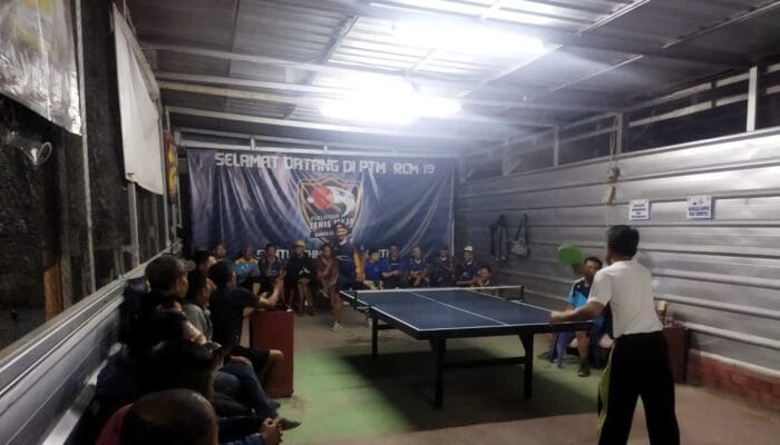 RW 19 Desa Rancamanyar Kab Bandung Turnamen Tenis Meja
