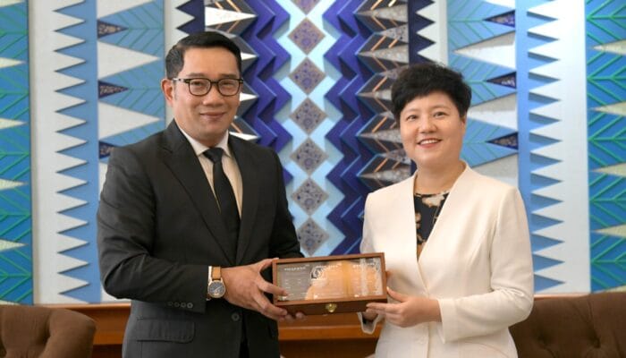 Ridwan Kamil Bertemu Cai Lixin Perpanjang Kemitraan