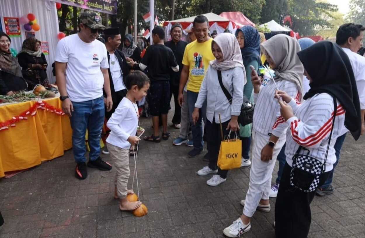 Ambu Anne Hadiri Festival Kaulinan Barudak