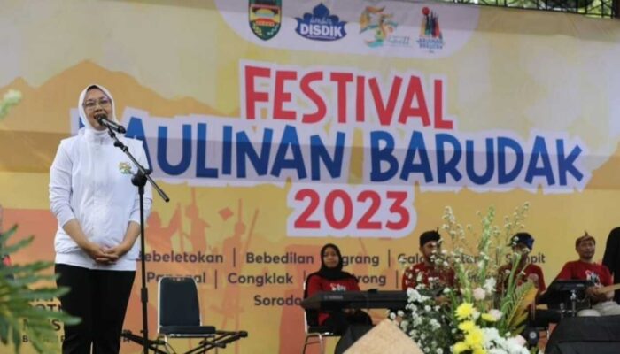 Ambu Anne Hadiri Festival Kaulinan Barudak