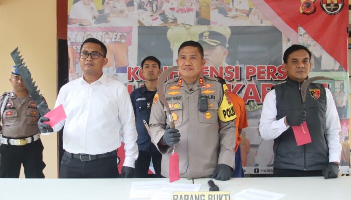 Anak 15 Tahun Pemilik Sajam Diamankan Polres Sukabumi