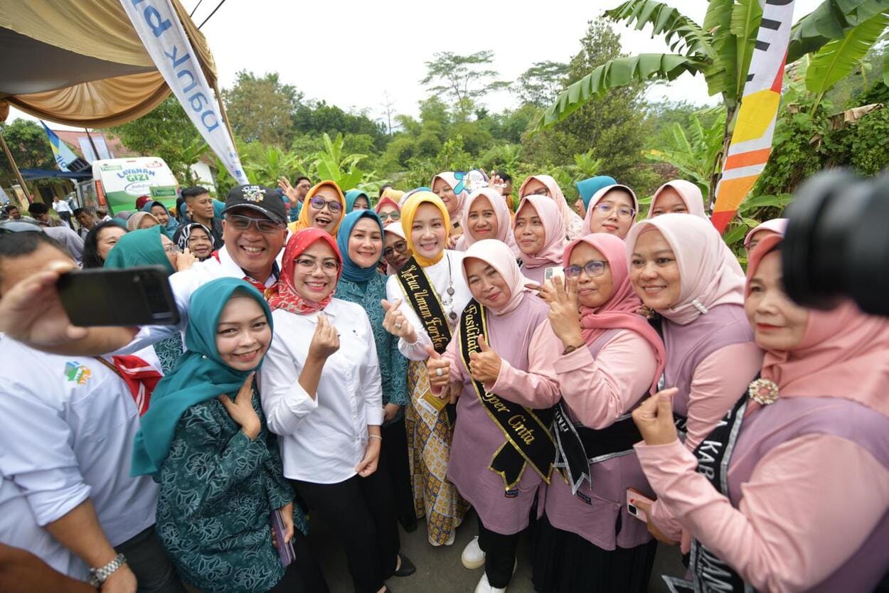 Atalia Apresiasi Penurunan Stunting di Kab Sumedang