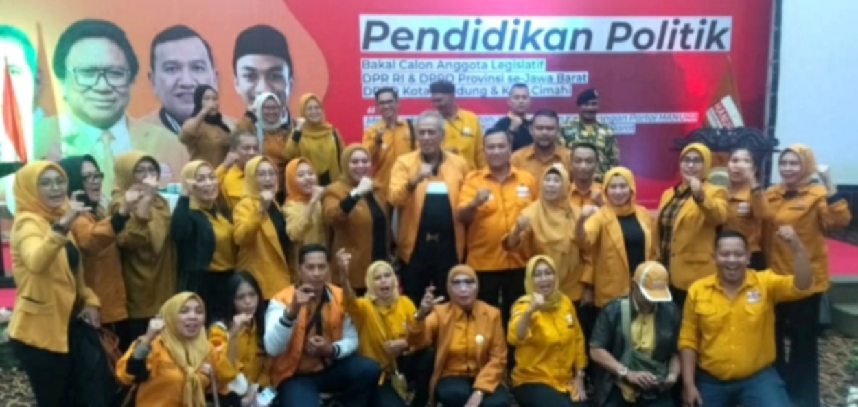 Bacaleg DPRD Cimahi dari Hanura Ikuti Pendidikan Politik