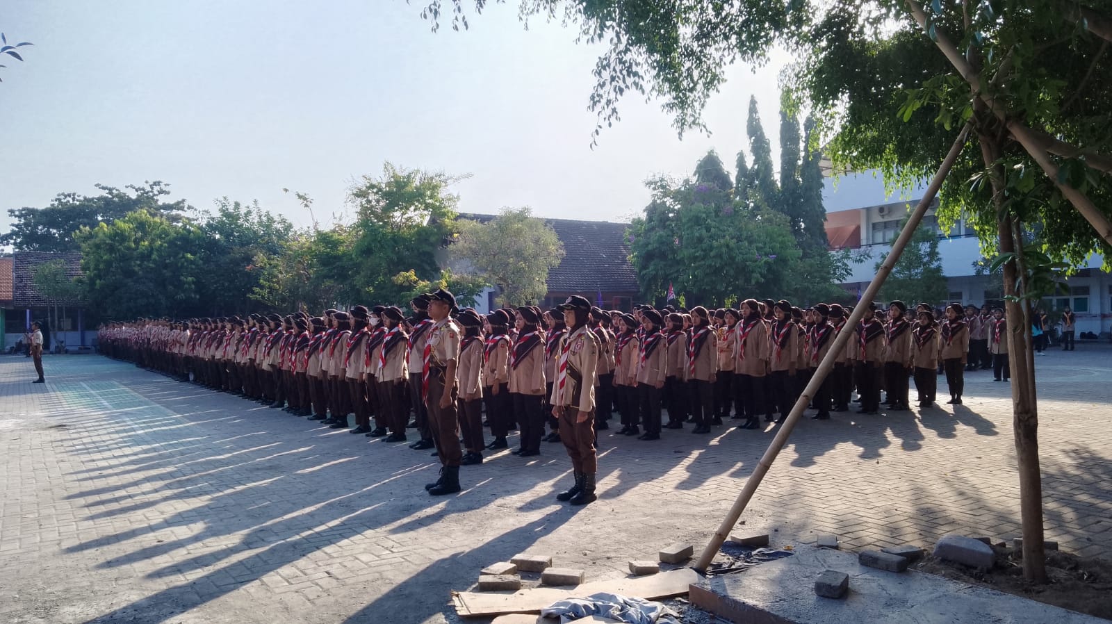 Civitas SMK Negeri 1 Geger Madiun Peringati Ke-62 Hari Pramuka (2)