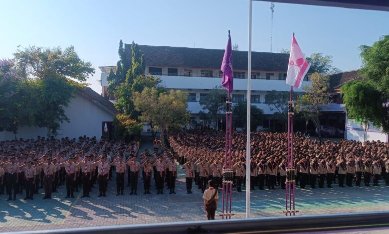 SMK Negeri 1 Geger Madiun Peringati Ke-62 Hari Pramuka