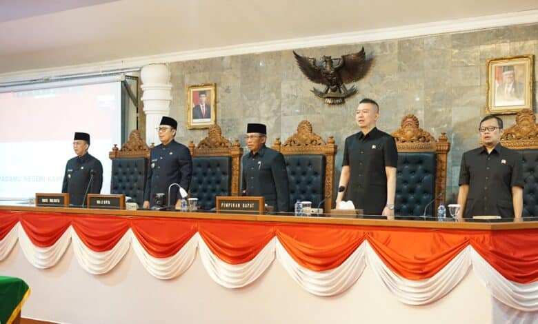 DPRD Kota Sukabumi Rapat Pemberhentian Kepala Daerah