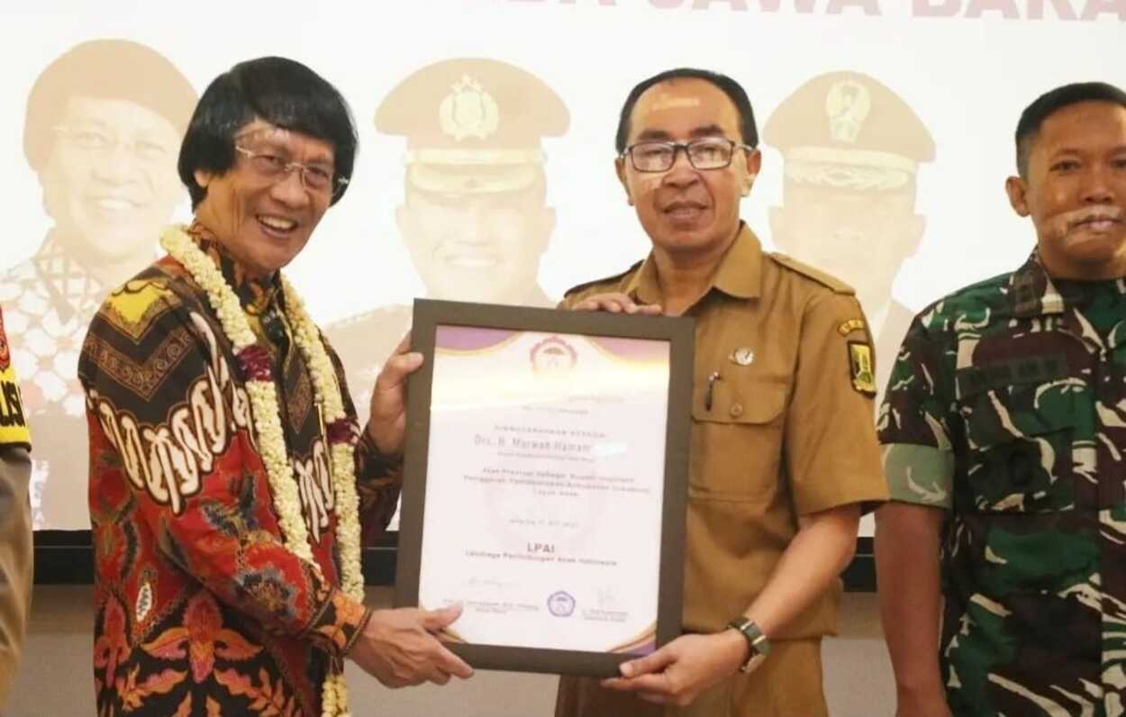 Kabupaten Sukabumi Dapat Penghargaan Kak Seto Award 2023