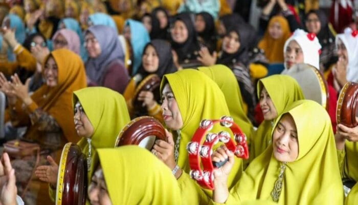 Lomba Kreasi Qasidah Diikuti 17 Tim dari Tiap Kecamatan