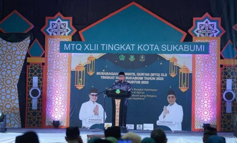 Musabaqah Tilawatil Quran XLII Tingkat Kota Sukabumi 2023