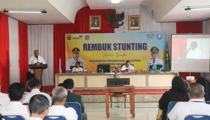 Rembuk Stunting Tingkat Kabupaten Sukabumi Tahun 2023