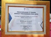 Ridwan Kamil Dinilai Sukses Bangun Hubungan dengan Pers