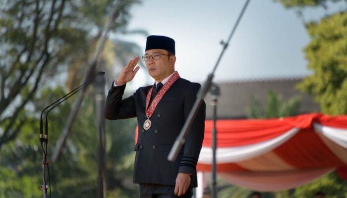 Ridwan Kamil Pimpin Upacara Hari Dharma Karya Dhika