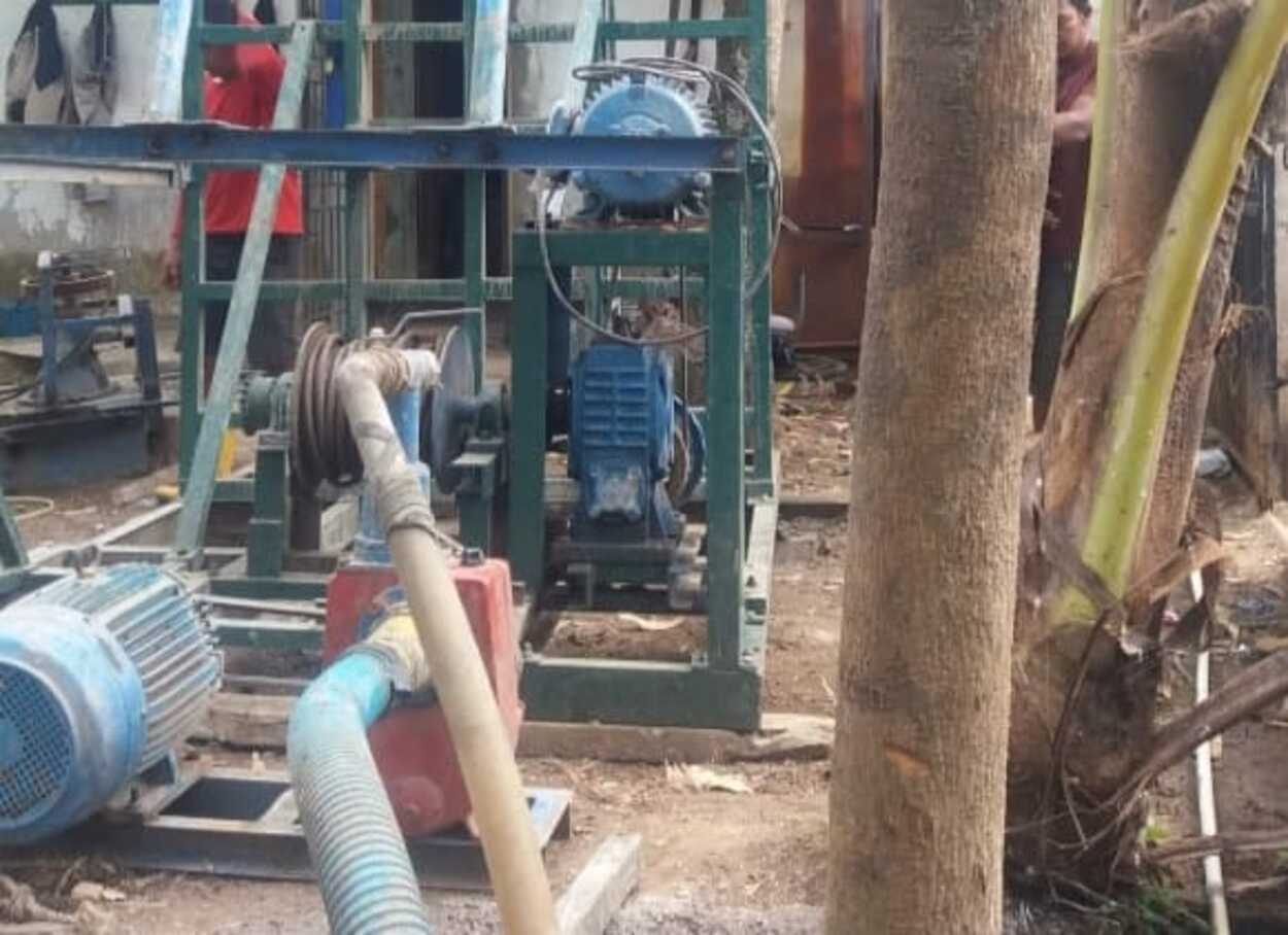 Sumur Bor di Maruyung Kab Bandung, Ketua BUMDES Tak Tahu