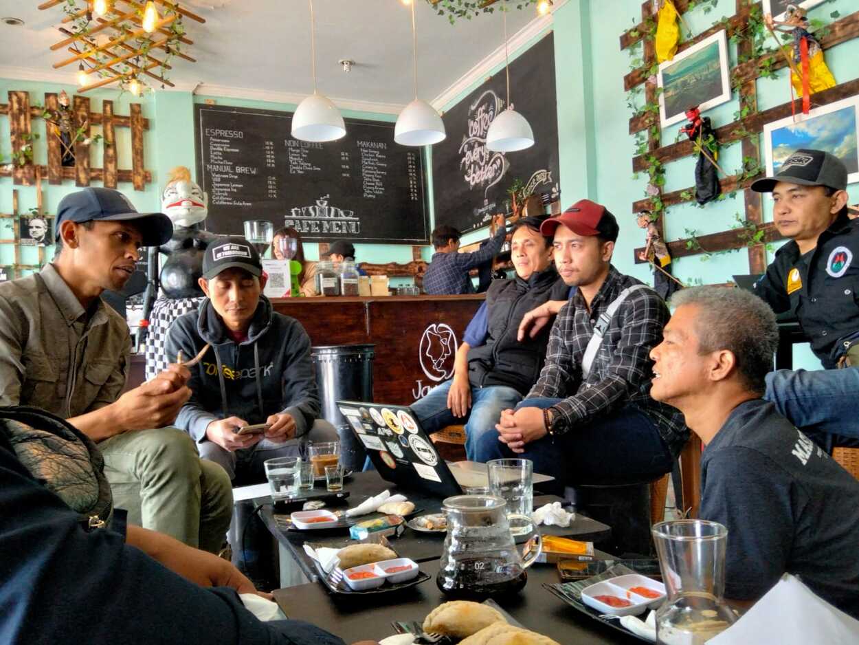 Tim Diskominfo Kabupaten Bandung Cek Kesiapan KIM Tarumajaya