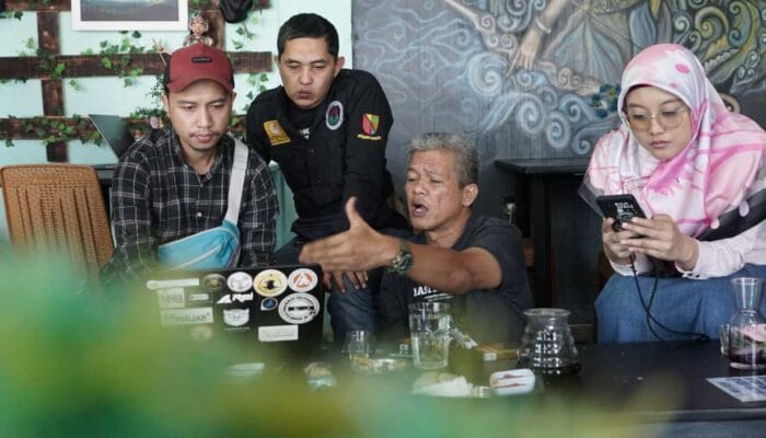 Tim Diskominfo Kabupaten Bandung Cek KIM Tarumajaya