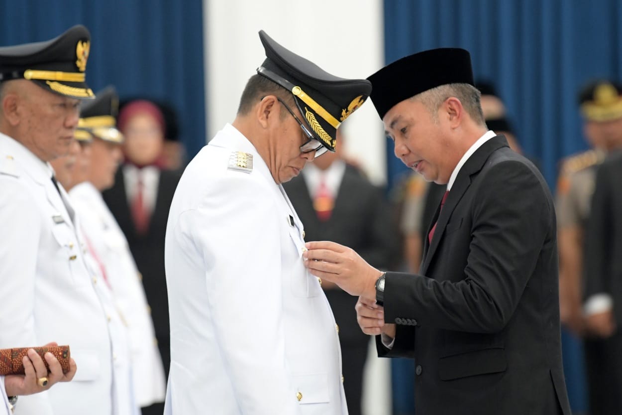 6 Penjabat Walikota/Bupati di Jabar Dilantik