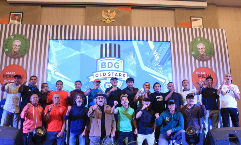 Bandung Old Stars For GP Dongkrak Semangat Sepak Bola