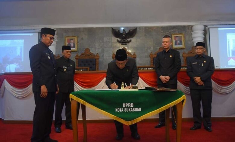 DPRD Kota Sukabumi Paripurna Setujui Perubahan APBD 2023