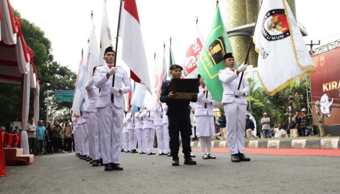 Kirab Pemilu 2024 di Kab Bandung Upaya Sosialisasi Warga