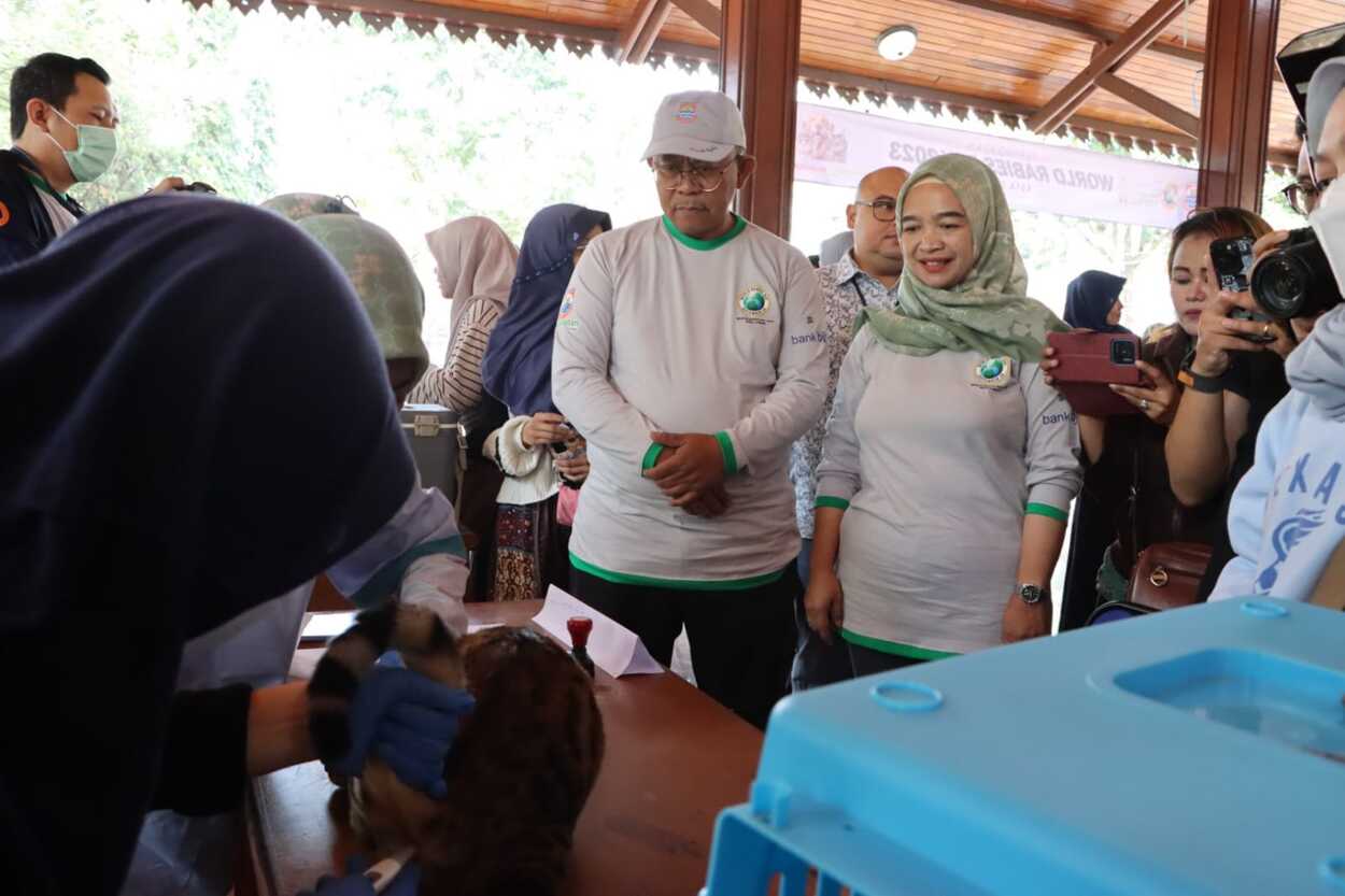 Pemerintah Kota Cimahi Vaksinasi Rabies Gratis