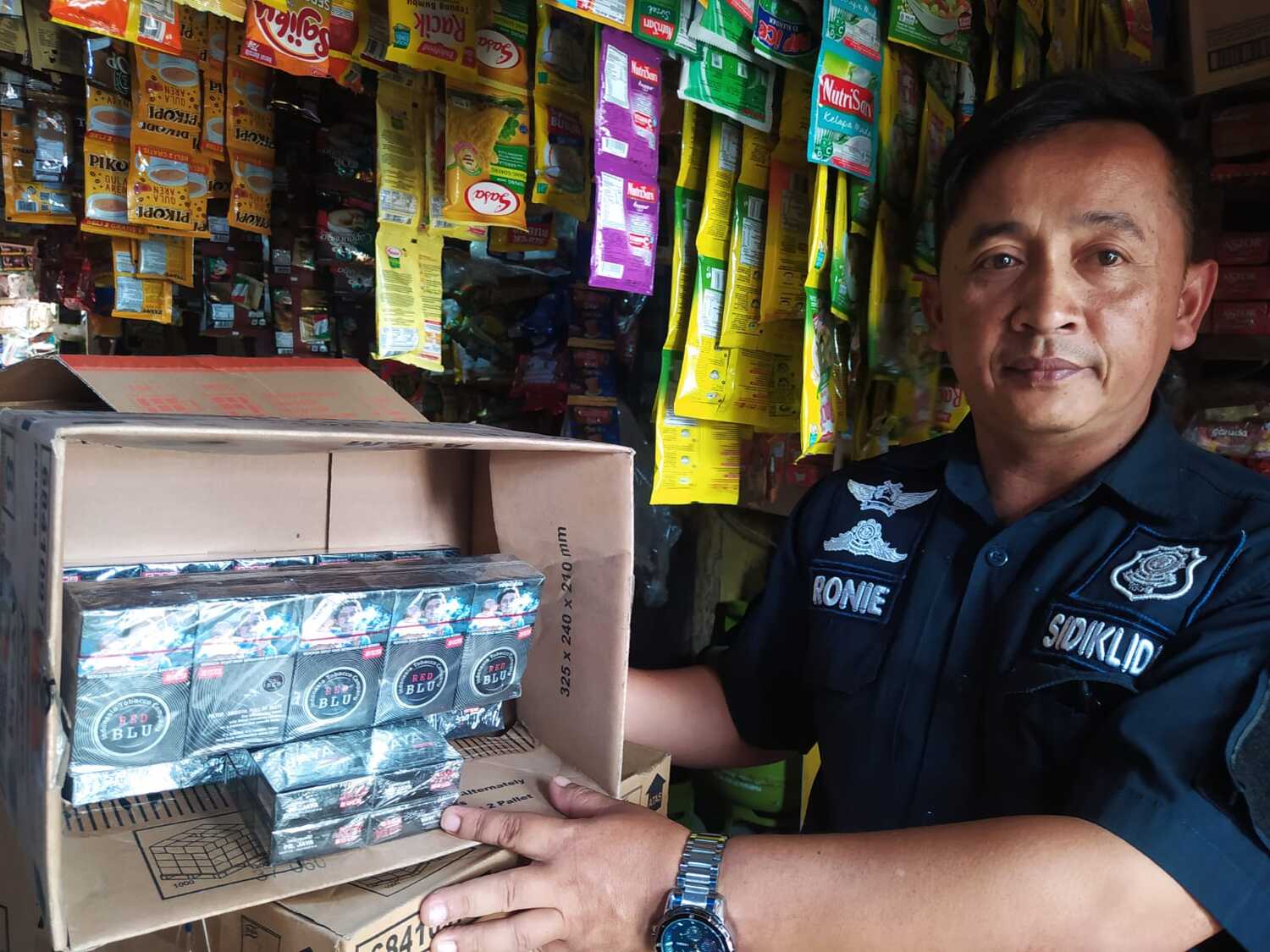 Rokok Ilegal di Kota Cimahi Diberantas Aparat