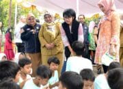 Amanda Soemedi Pantau Gerakan Genius di SD Tunggakjati