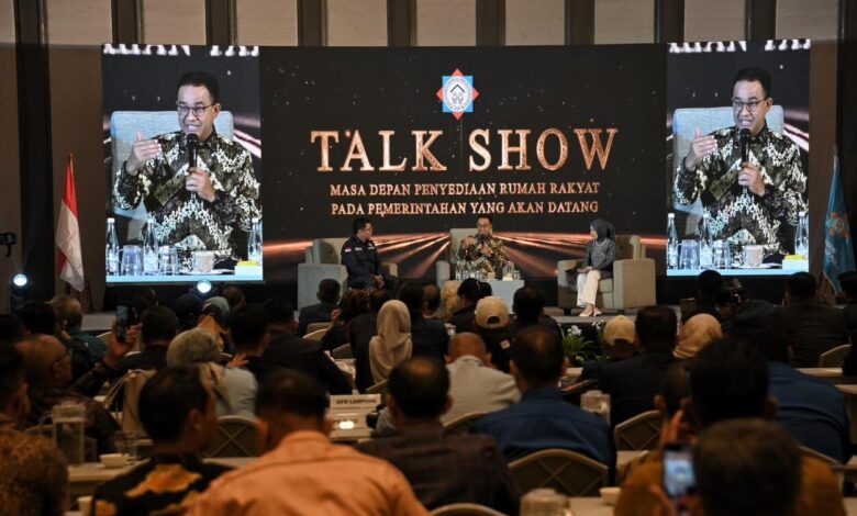 Anies Baswedan Berkomitmen Persoalan KPR Jadi Agenda Penting!