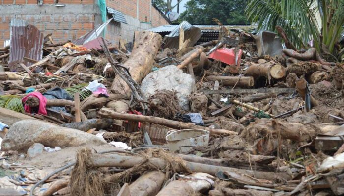 BPDB Kota Bogor Terus Lakukan Mitigasi Longsor di Batu Tulis