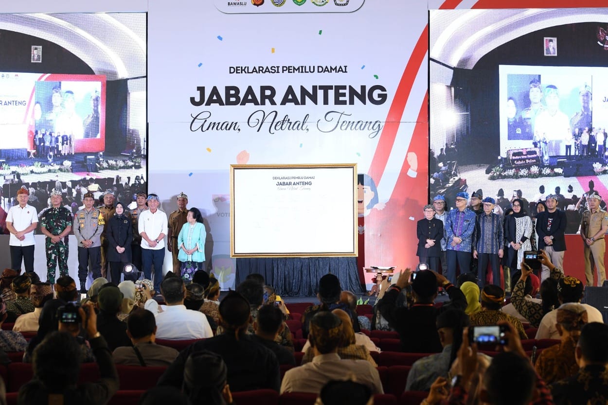 Deklarasi Jabar Anteng untuk Pemilu 2024