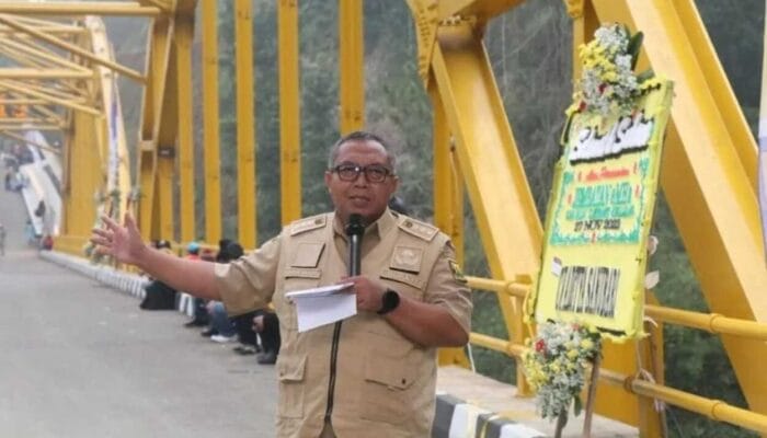 Jembatan eMHa di Kabupaten Sukabumi Diresmikan