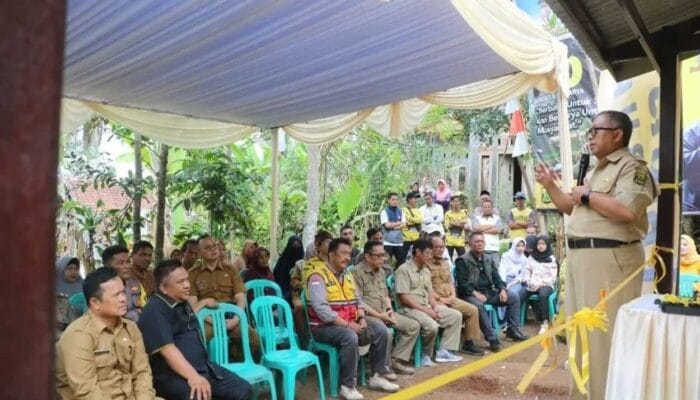 Marwan Hamami Resmikan Pembangunan Rutilahu Rian