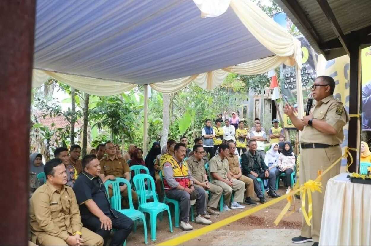 Marwan Hamami Resmikan Pembangunan Rutilahu Rian