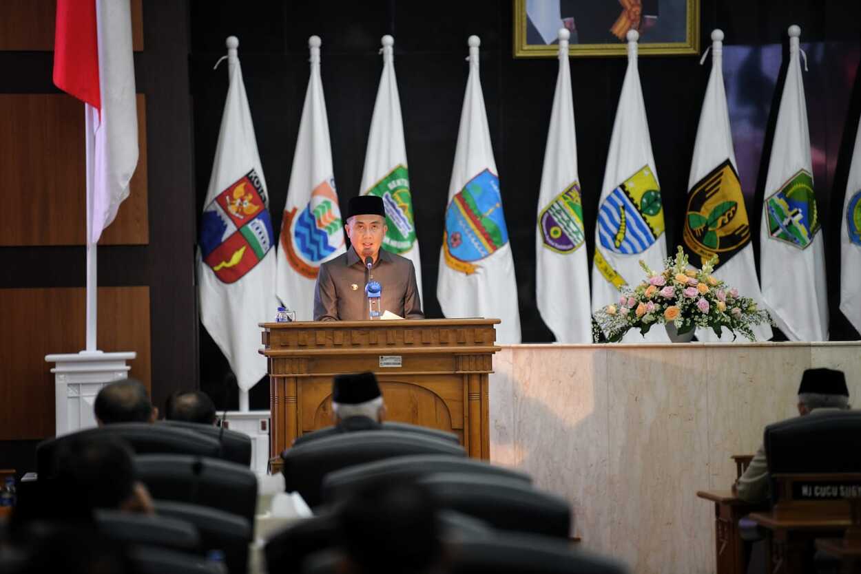 Penjabat Gubernur Jawa Barat Bertemu DPRD