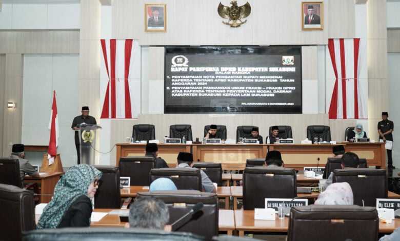 Rapat Paripurna Ke 26 Dprd Kabupaten Sukabumi