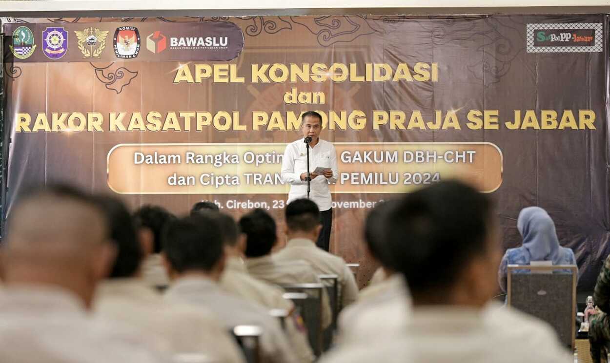 Satpol PP Jabar Kolaborasi Berantas Barang Cukai Ilegal