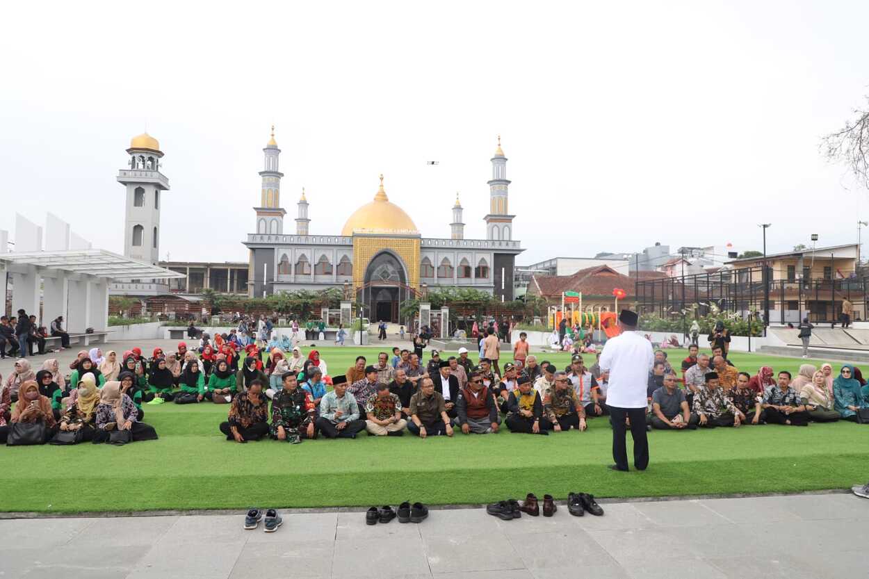 ALun-alun Lembang Bandung Barat Resmi Dibuka