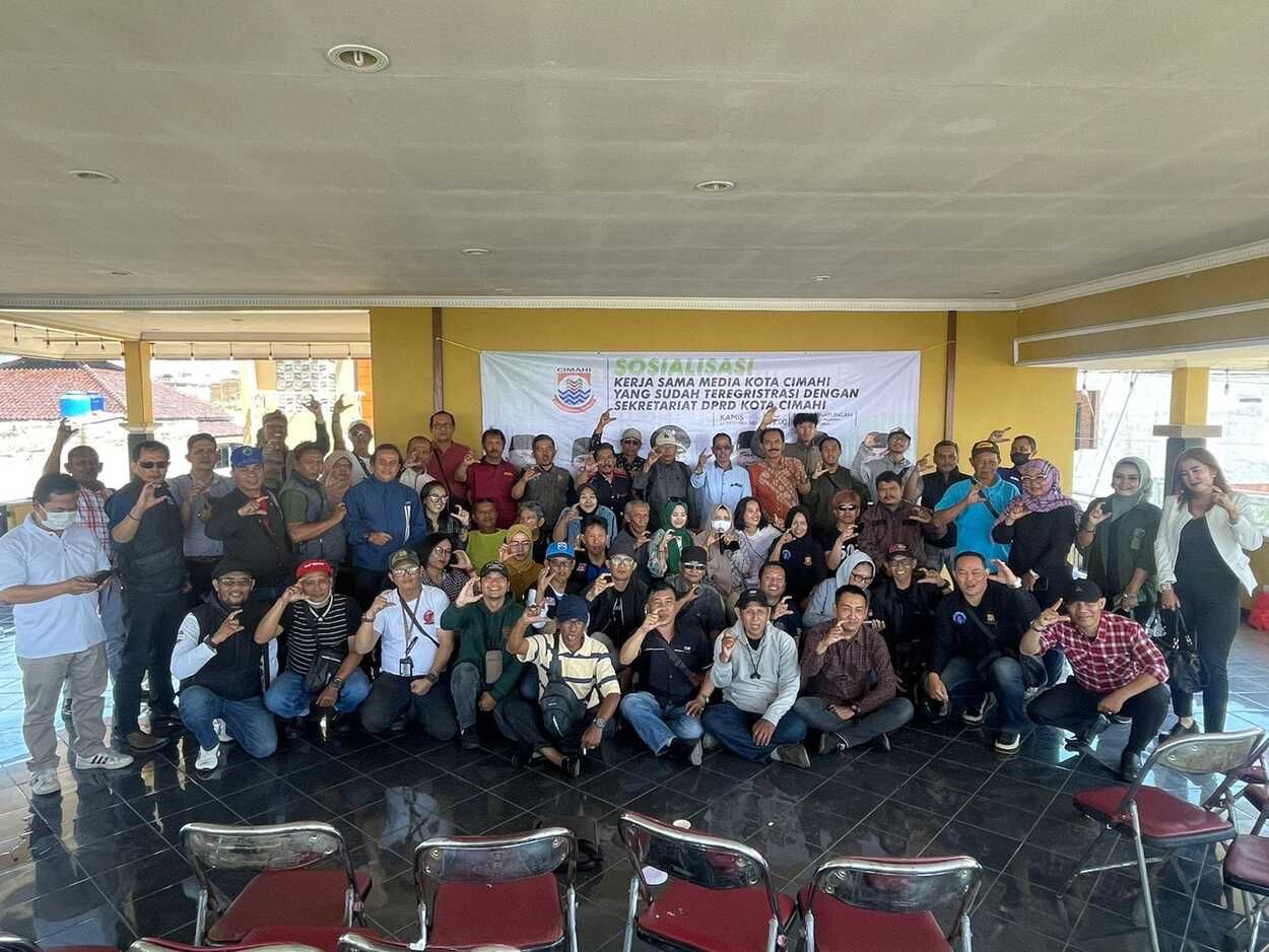 DPRD Kota Cimahi Silaturahmi dengan Insan Pers
