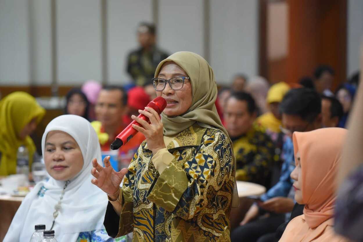 Diana Rahesti Mengikuti Rakerda Dekranasda Jabar 2023