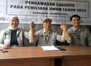 Panwascam Pasir Jambu Kab Bandung Telah Monitor Logistik Pemilu