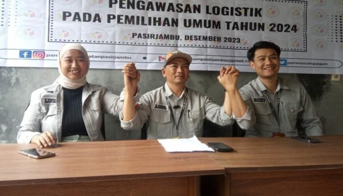 Panwascam Pasir Jambu Kab Bandung Telah Monitor Logistik Pemilu