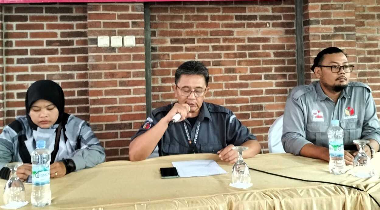Panwascam Soreang Kab Bandung Monitor Logistik Pemilu, 4 Item Sudah 100%