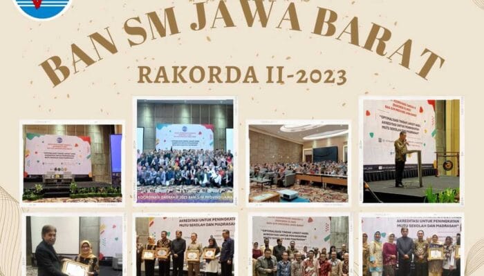 Rakorda II 2023 BAN-S/M Jabar Tingkatkan Mutu Sekolah