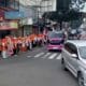 Ribuan Kader dan Simpatisan PKS Kota Cimahi Tumpah ke Jalan
