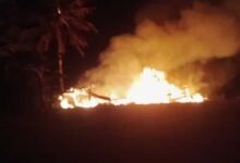 1 Rumah di Ciracap Kabupaten Sukabumi Ludes Kebakaran