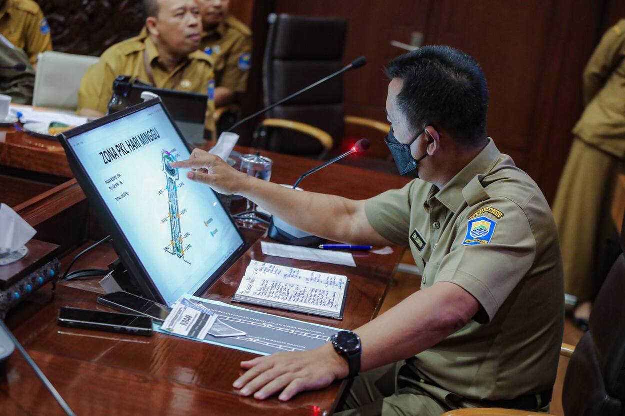 1.508 PKL di Area Monju Sudah Terdata