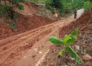 Jalan Pasir Tengek Cianjur yang Tertimbun Longsor Sudah Bisa Dilalui