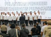 KONI Kabupaten Purwakarta Periode 2023-2027 Dilantik