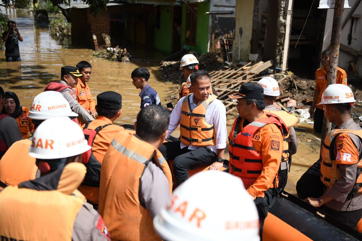 Kampung Lamajangpeuntas Kab Bandung Dihantam Banjir