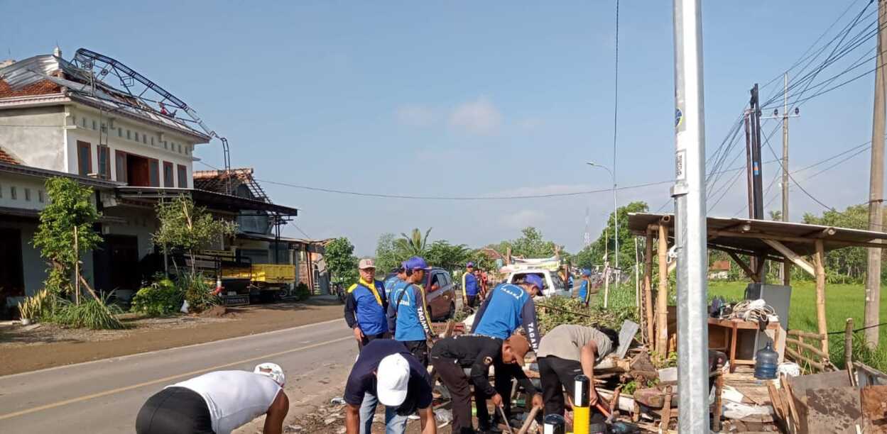 Pascabencana Meneranjang, Tagana Ponorogo Bakti Sosial